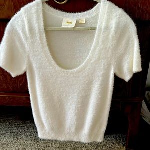 Beautiful Maeve by Anthropologie cream sweater. Worn once.